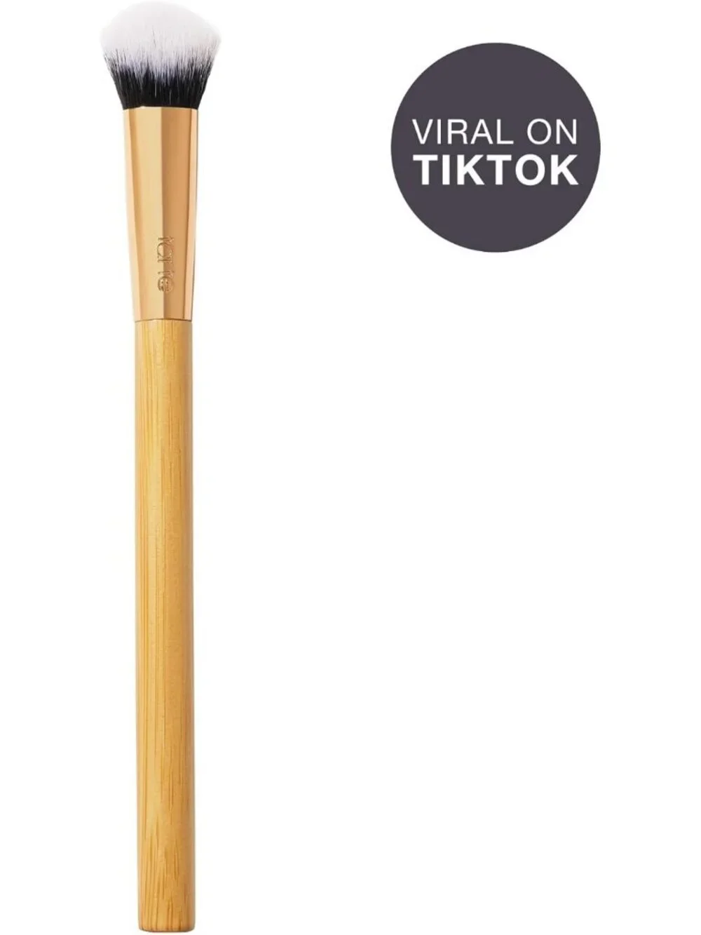 Vegan Concealer Brush for Flawless Application - Covers Dark Circles